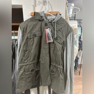Yoki Utility type jacket NWT Sz 3XL Runs on the smaller side
